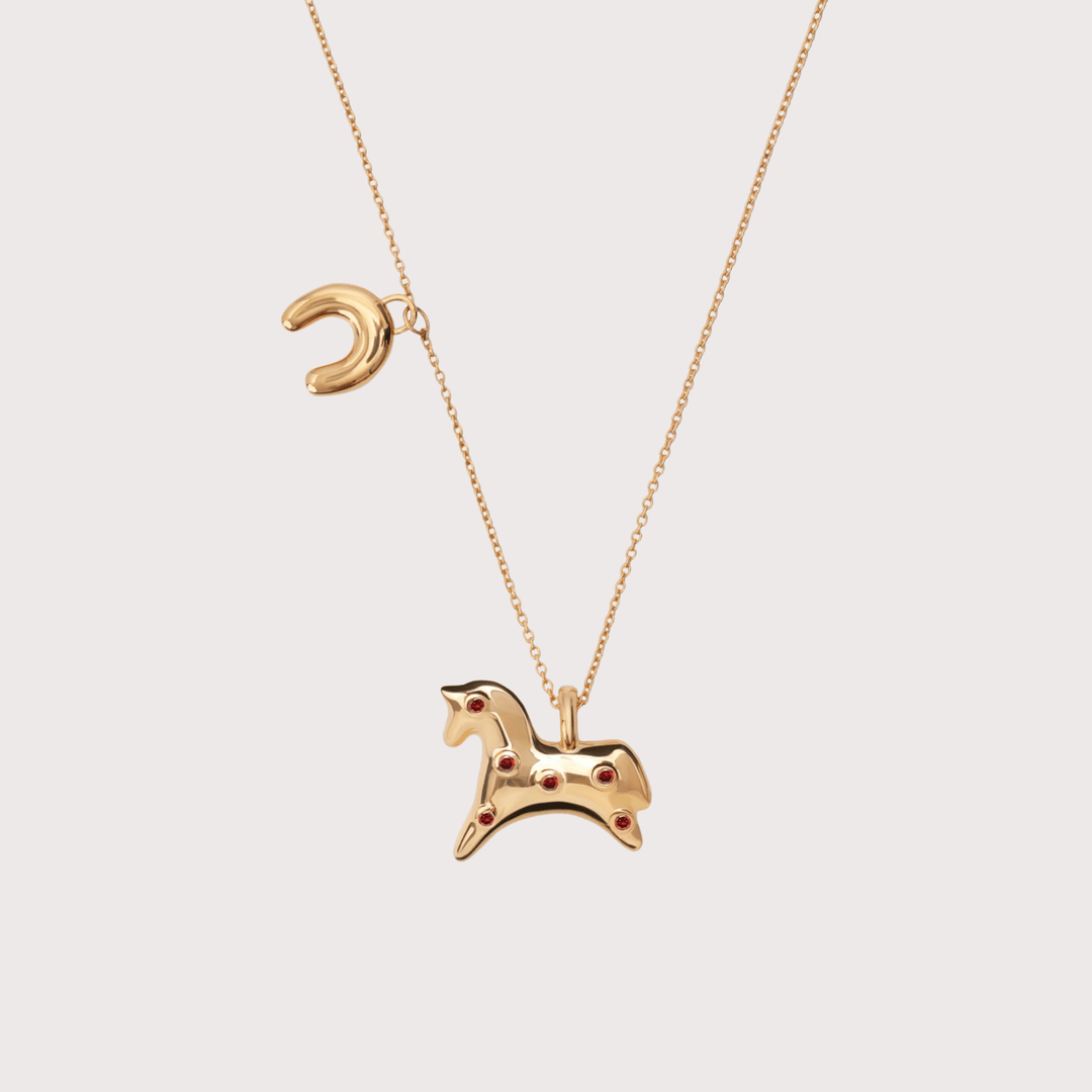 Lucky Pendant Gold - plated by Gunia Project at White Label Project