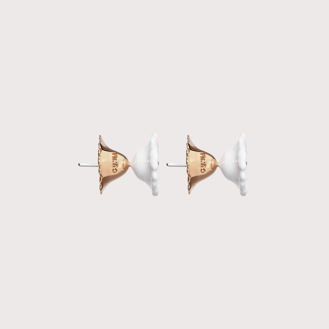 Malva Double Earrings by Gunia Project at White Label Project