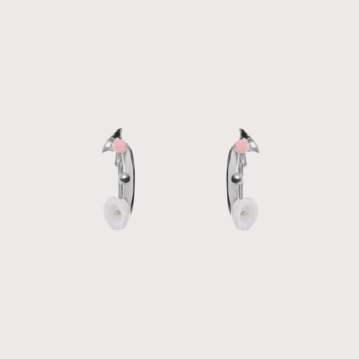Malva Hoop Earrings by Gunia Project at White Label Project