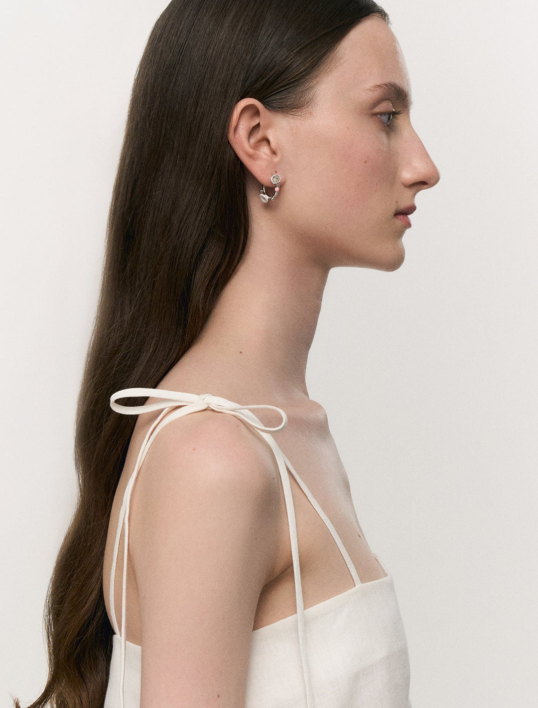 Malva Hoop Earrings by Gunia Project at White Label Project