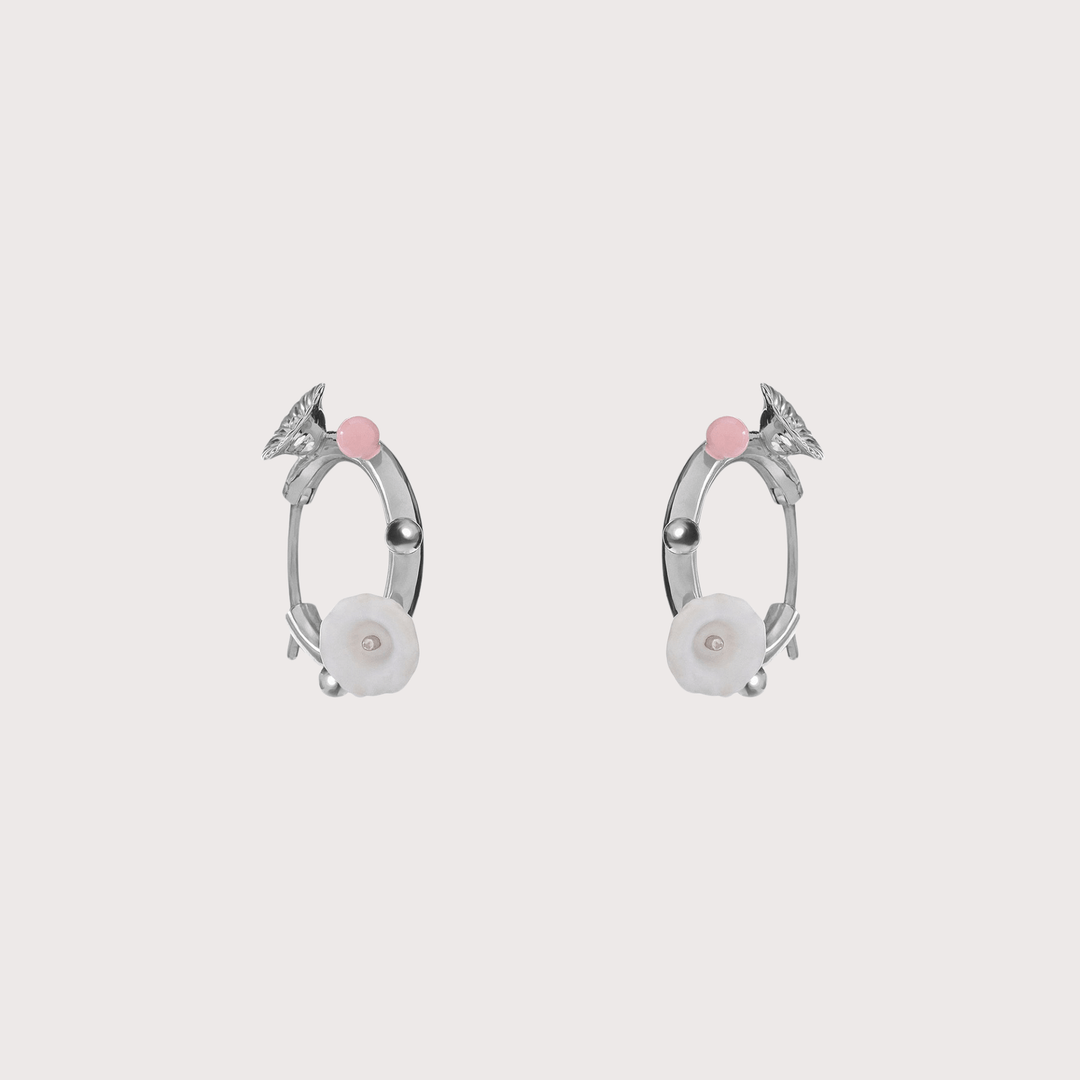 Malva Hoop Earrings by Gunia Project at White Label Project