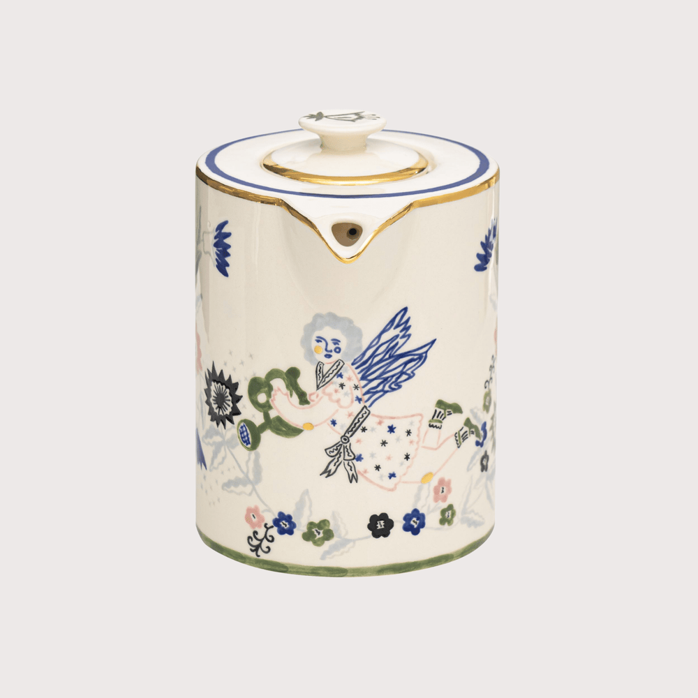 Naïve Cornflower Teapot by Gunia Project at White Label Project