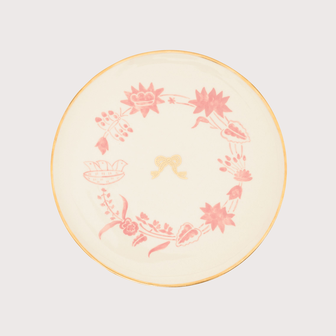 Naïve Wreath Plate by Gunia Project at White Label Project