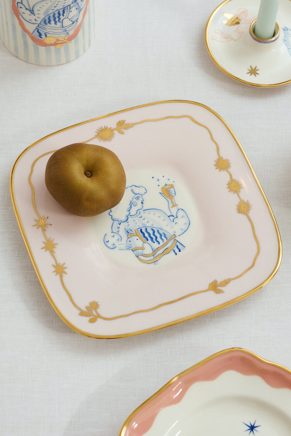 Pani Square Plate by Gunia Project at White Label Project