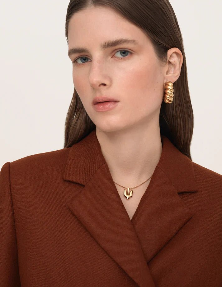 Pendant Trident Necklace by Gunia Project at White Label Project