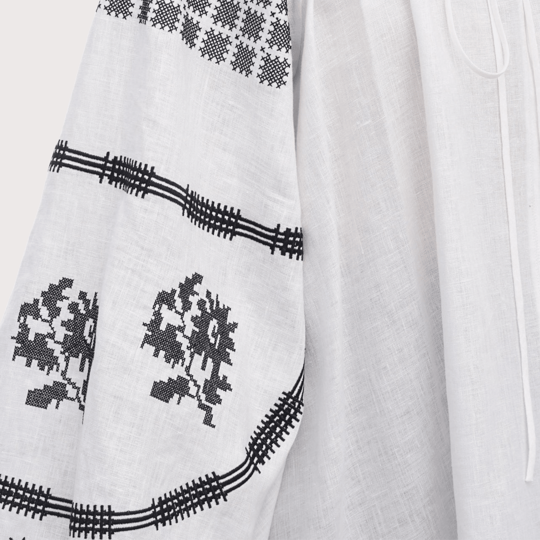 Rosa Embroidered Dress by Gunia Project at White Label Project