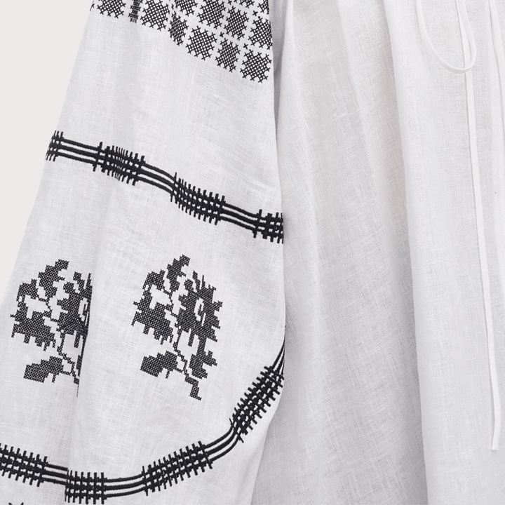 Rosa Embroidered Dress by Gunia Project at White Label Project