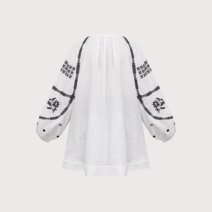 Rosa Embroidered Dress by Gunia Project at White Label Project