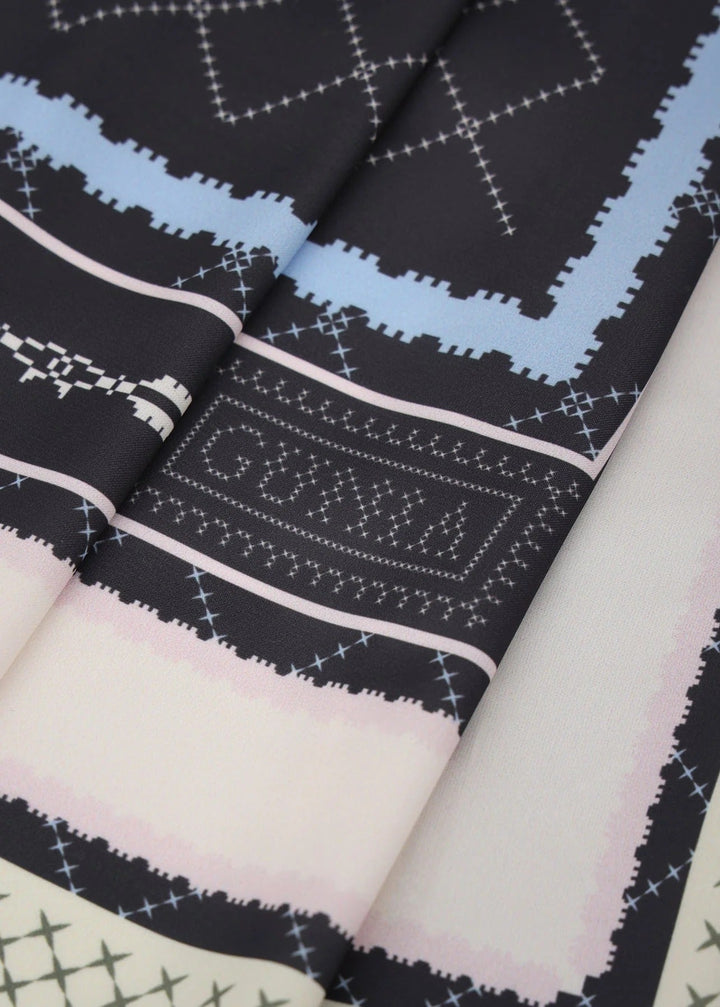 Ruzha Headscarf - Black by Gunia Project at White Label Project