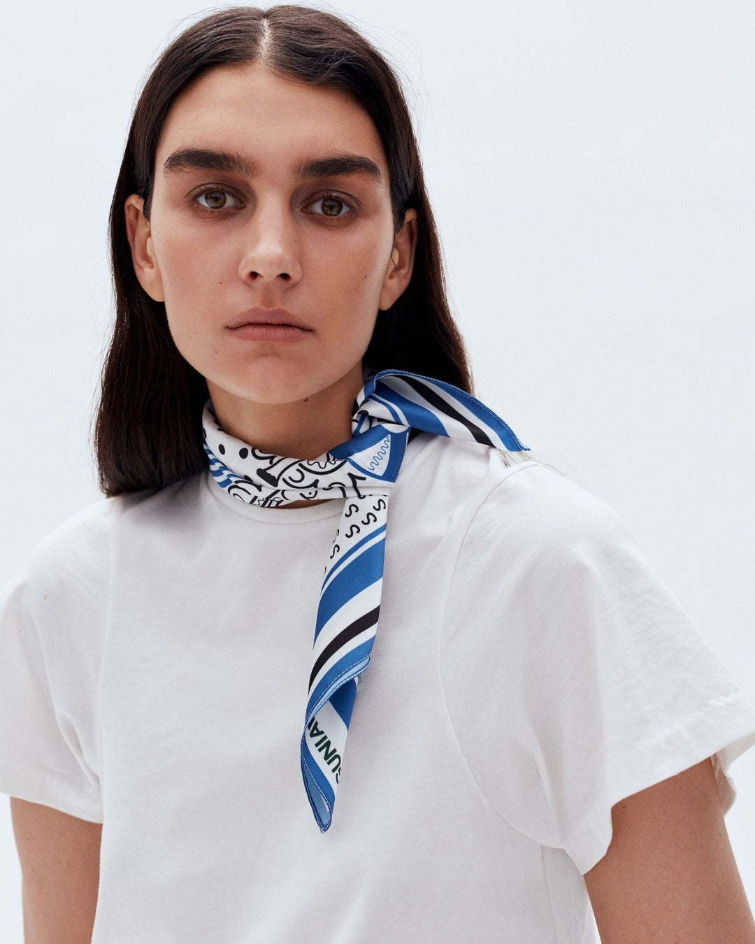 Silk Scarf Vedmid - Hora and Mermaids by Gunia Project at White Label Project