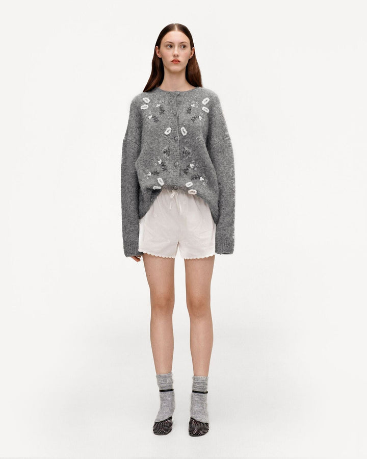 Squill Cardigan - Grey by Gunia Project at White Label Project