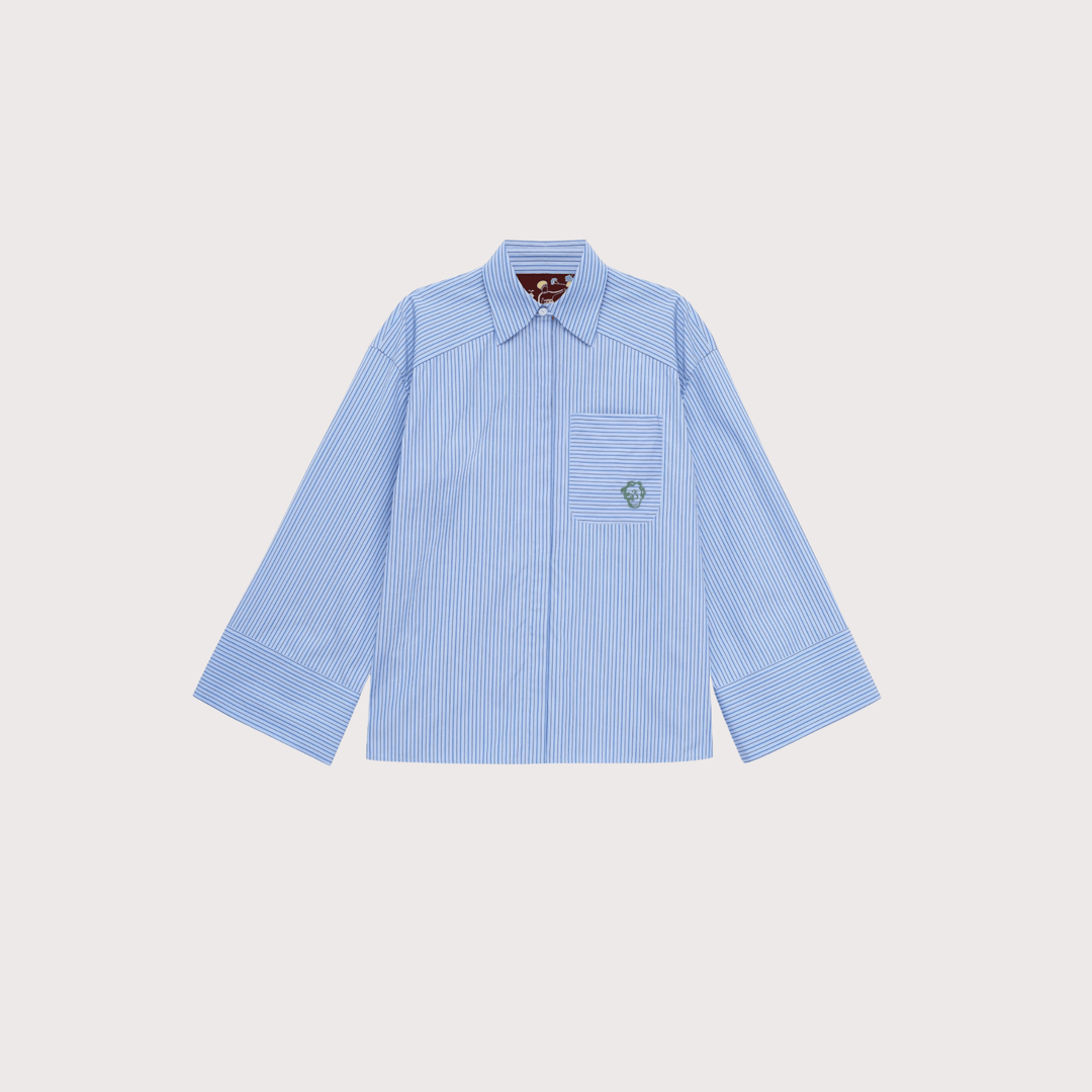 Striped Shirt by Gunia Project at White Label Project