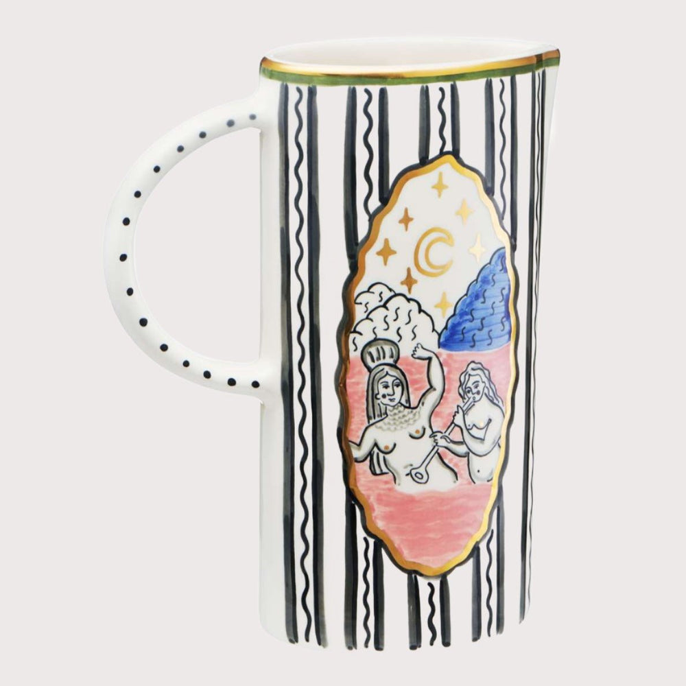 Vedmid-Hora and Mermaids Jug by Gunia Project at White Label Project
