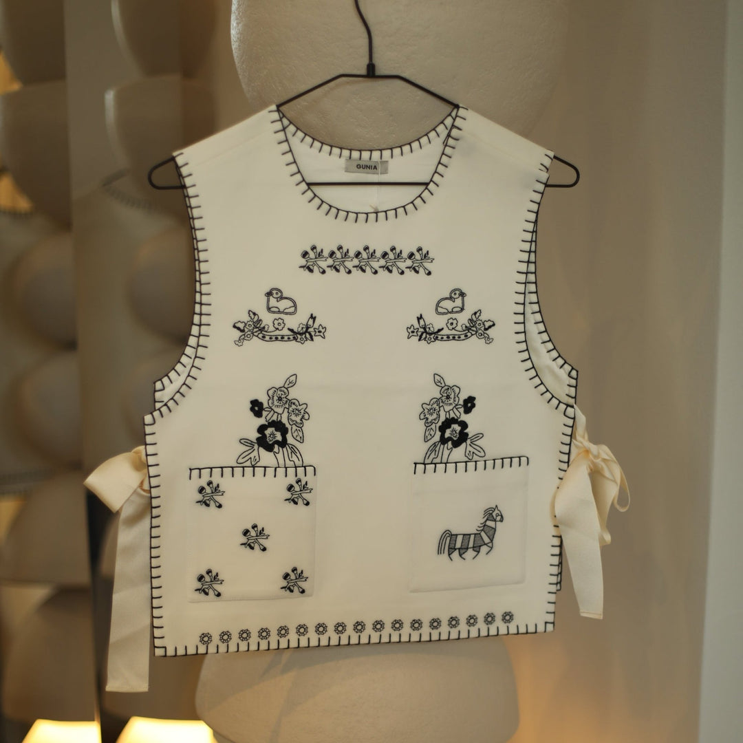 Vest Vatslava Embroidered by Gunia Project at White Label Project