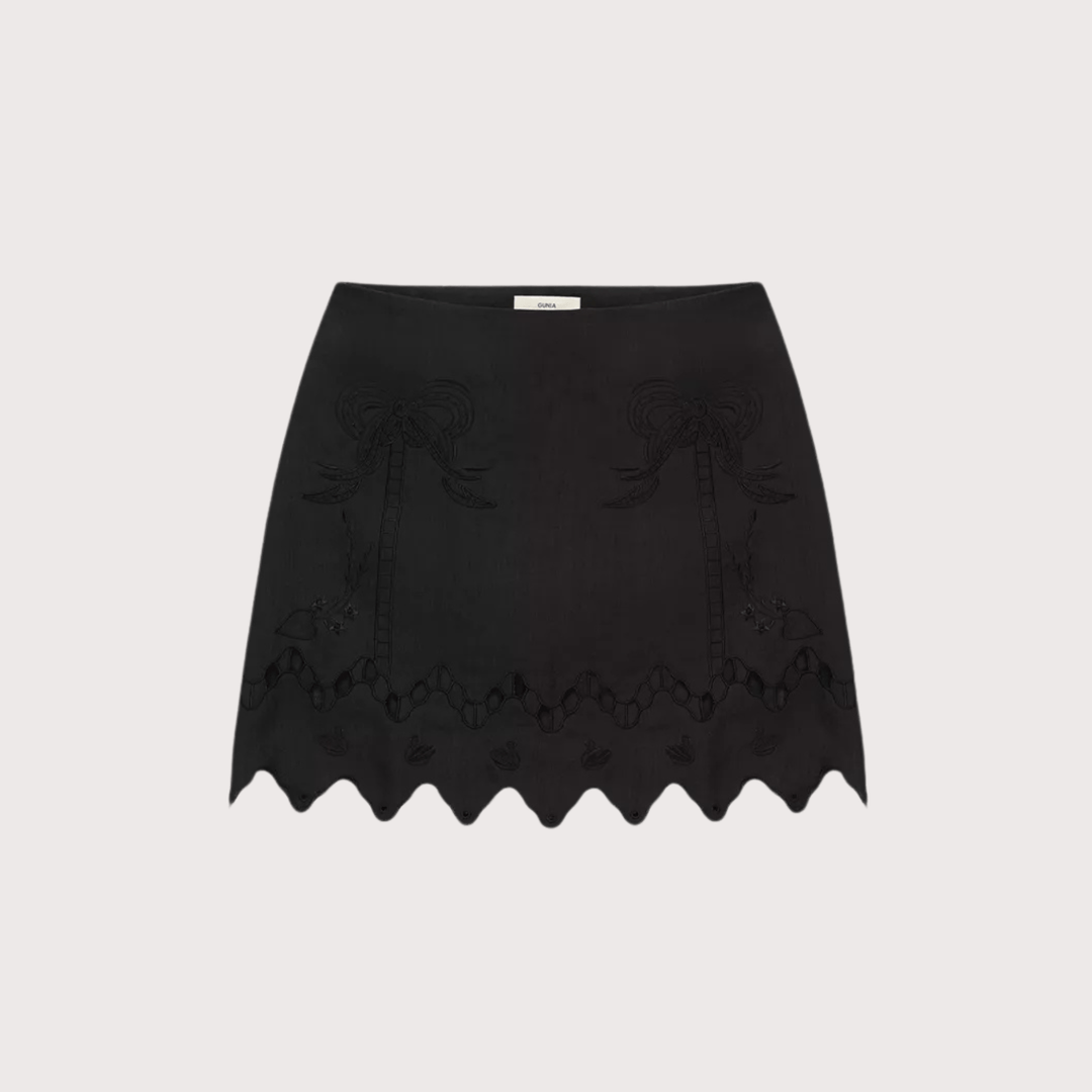 Yasna Skirt - Black by Gunia Project at White Label Project