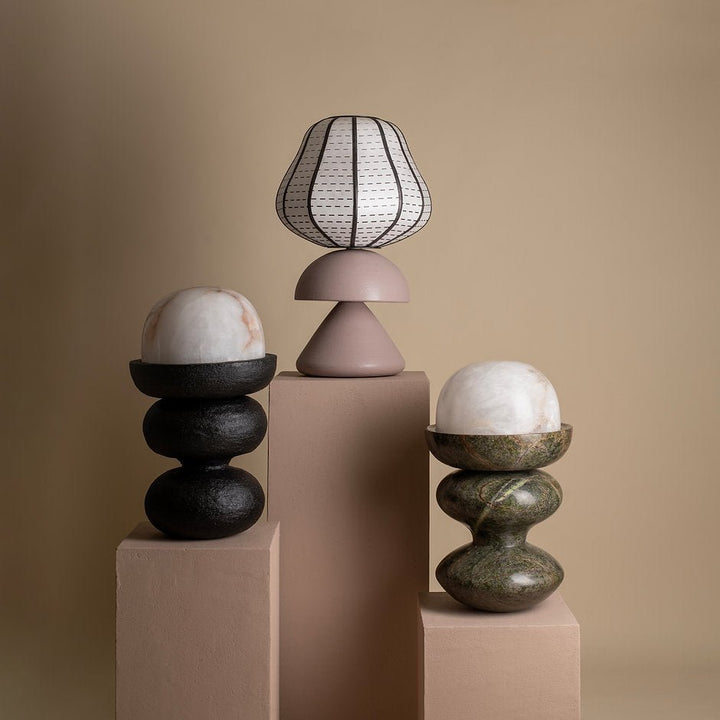 Bean Table Lamp by Harshita Jhamtani Designs at White Label Project
