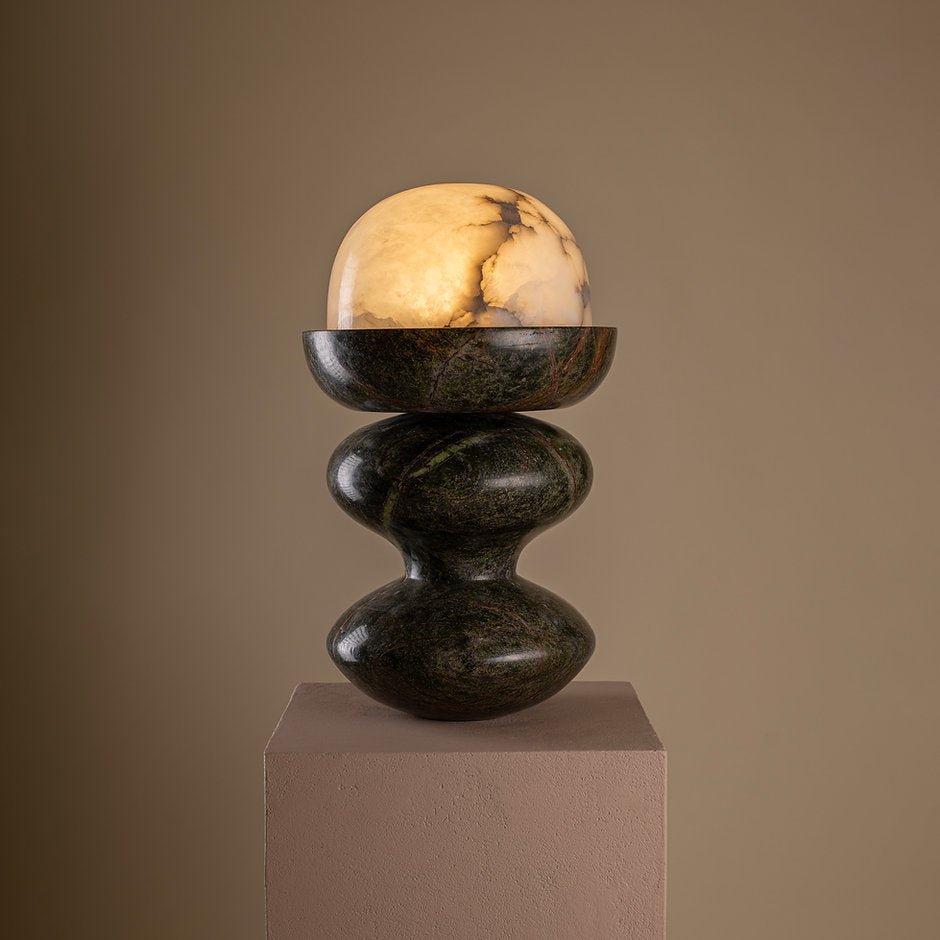 Bean Table Lamp by Harshita Jhamtani Designs at White Label Project