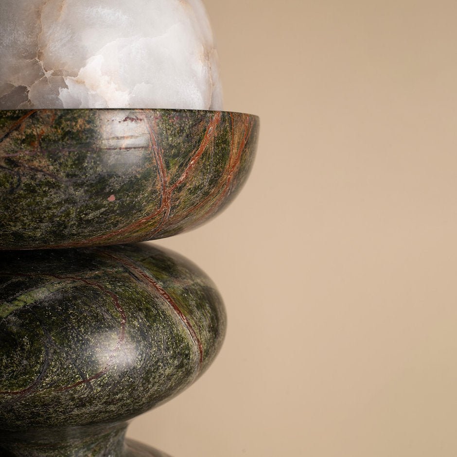 Bean Table Lamp by Harshita Jhamtani Designs at White Label Project