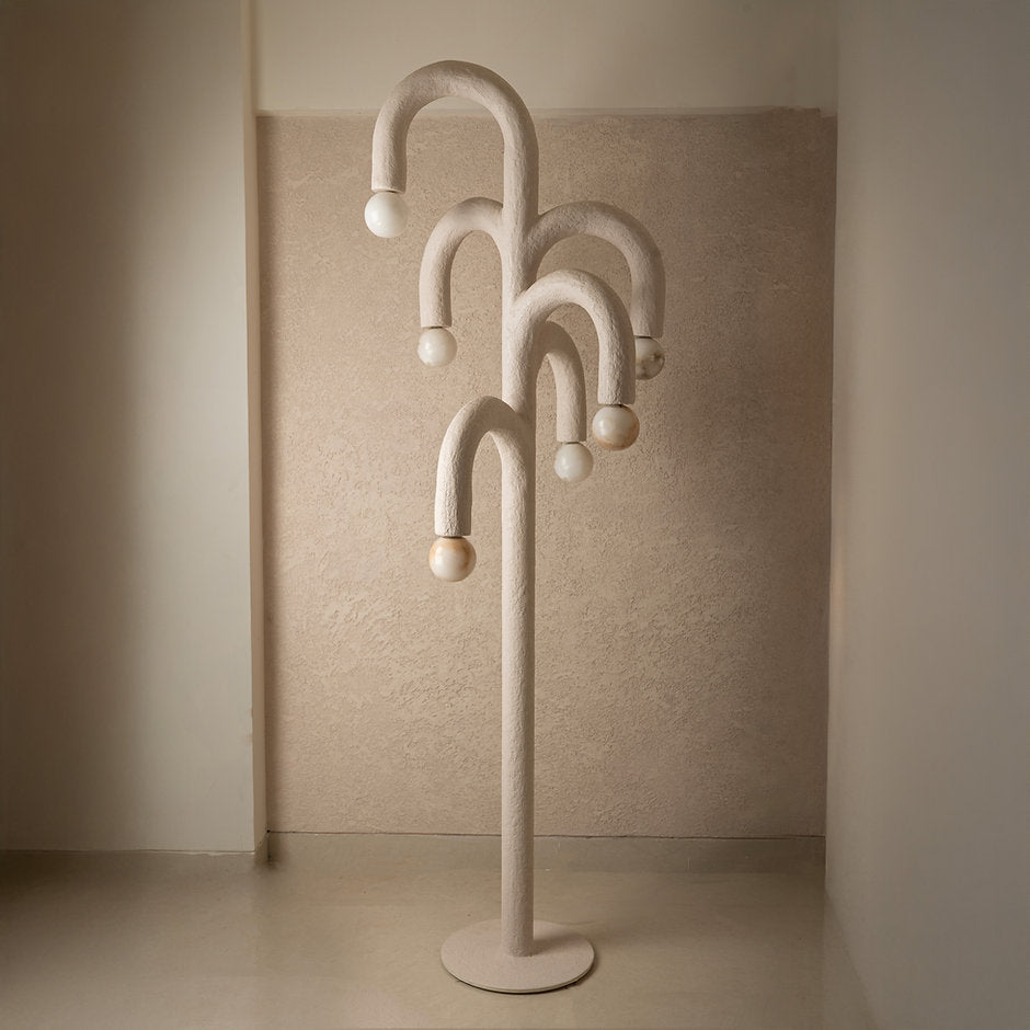 Big Cactus Floor Lamp by Harshita Jhamtani Designs at White Label Project