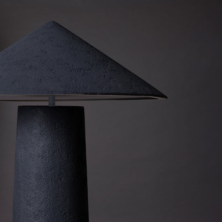 Kasa Floor Lamp - Charcoal by Harshita Jhamtani Designs at White Label Project