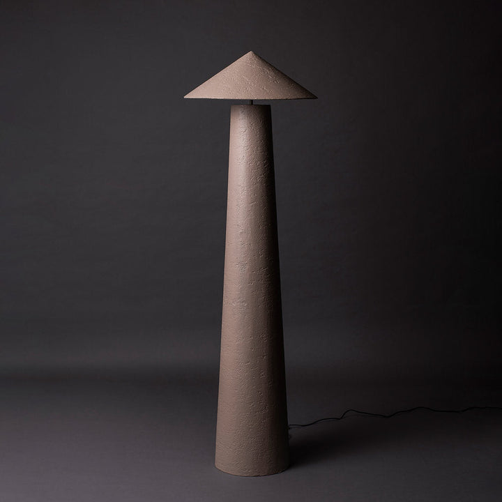 Kasa Floor Lamp - Nude by Harshita Jhamtani Designs at White Label Project