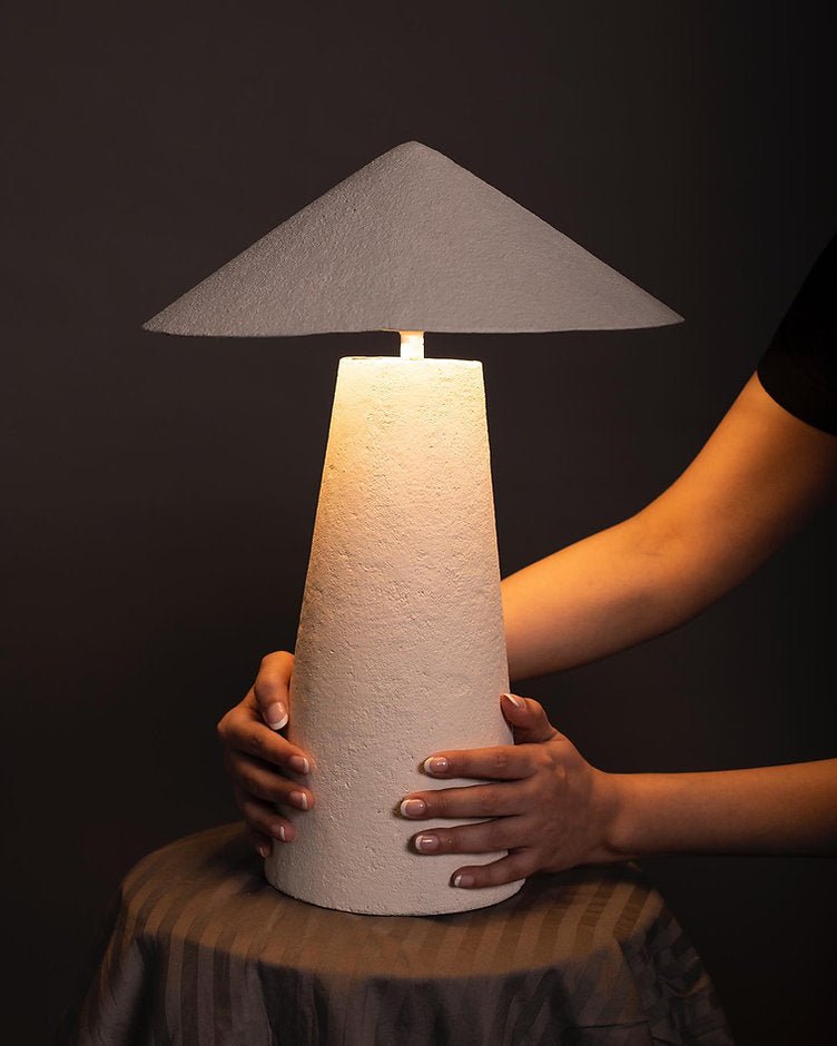 Kasa Table Lamp by Harshita Jhamtani Designs at White Label Project