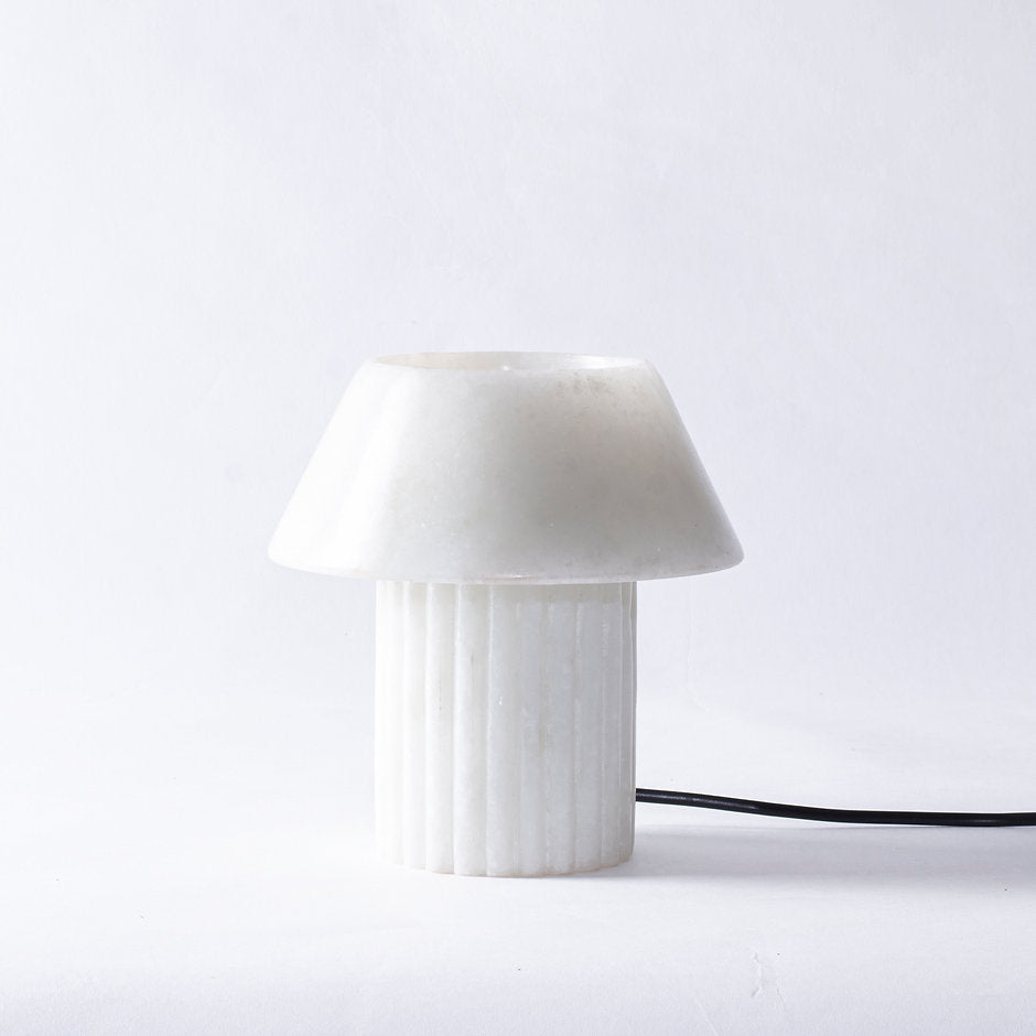 Rio Lamp - White Marble by Harshita Jhamtani Designs at White Label Project