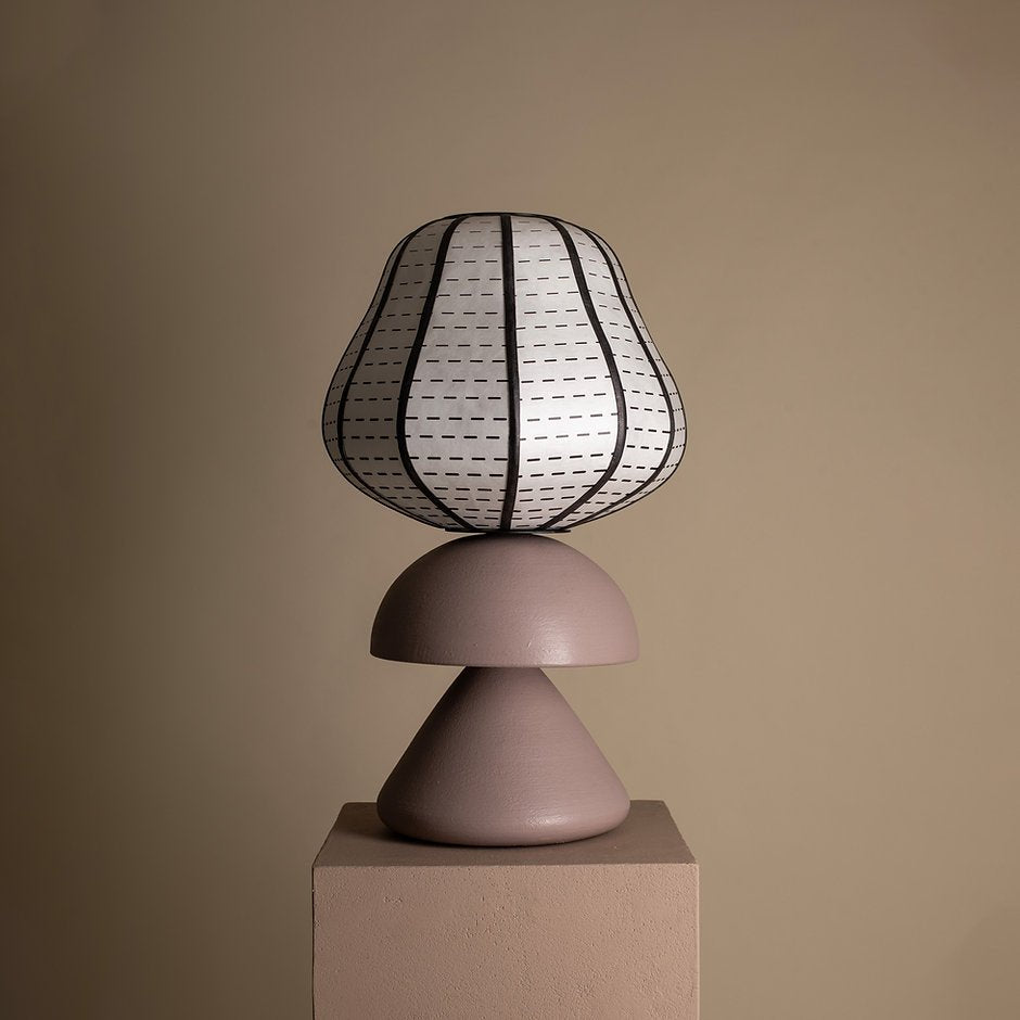 Truffle Table Lamp by Harshita Jhamtani Designs at White Label Project