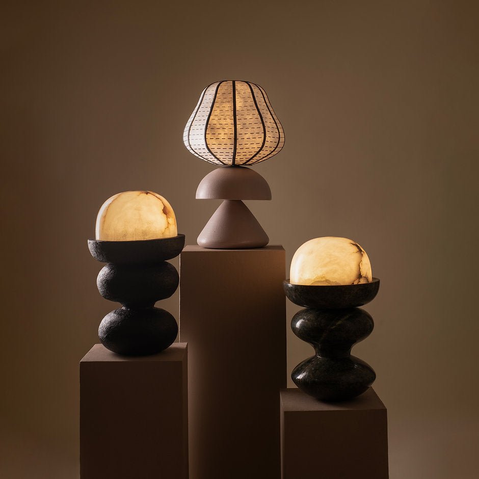 Truffle Table Lamp by Harshita Jhamtani Designs at White Label Project