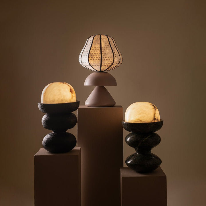 Truffle Table Lamp by Harshita Jhamtani Designs at White Label Project