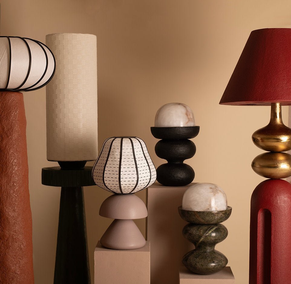 Truffle Table Lamp by Harshita Jhamtani Designs at White Label Project