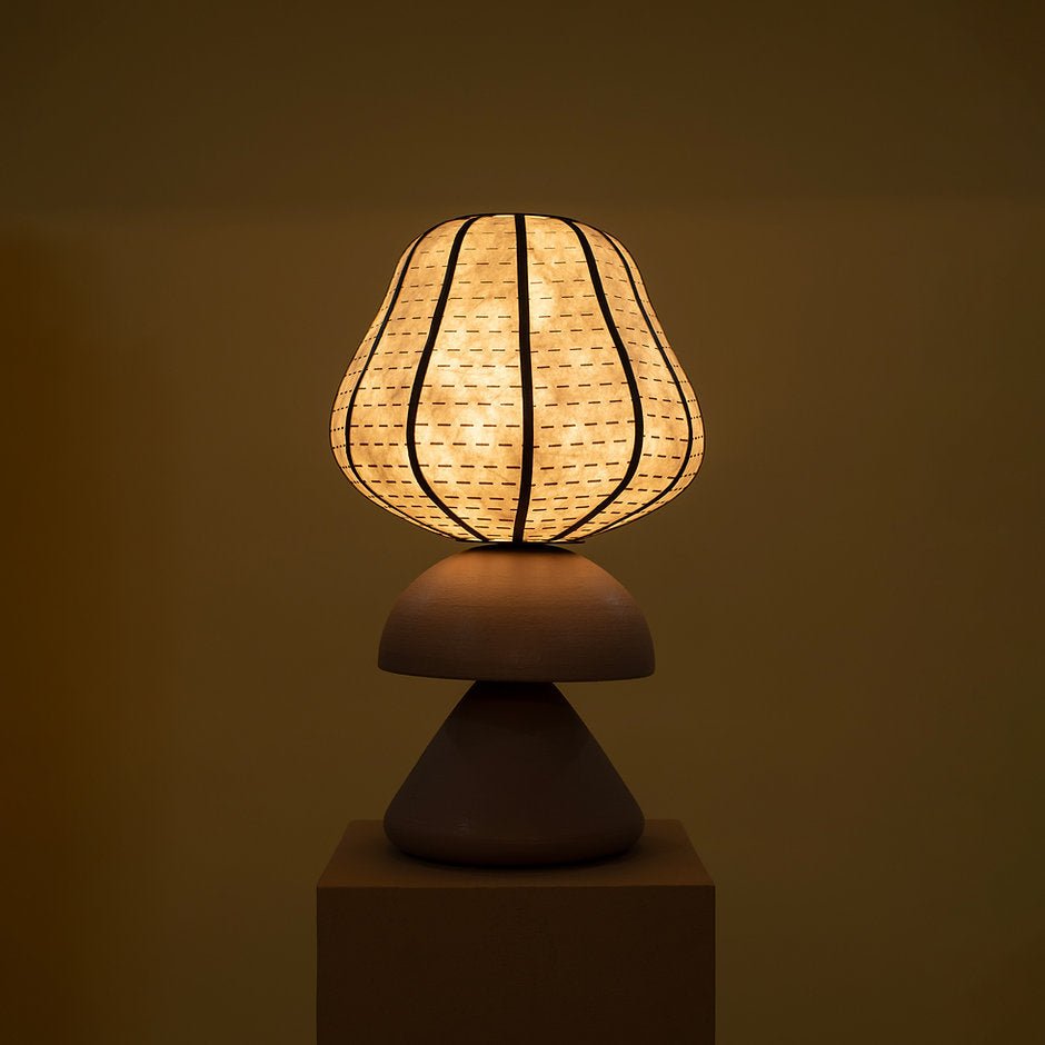 Truffle Table Lamp by Harshita Jhamtani Designs at White Label Project