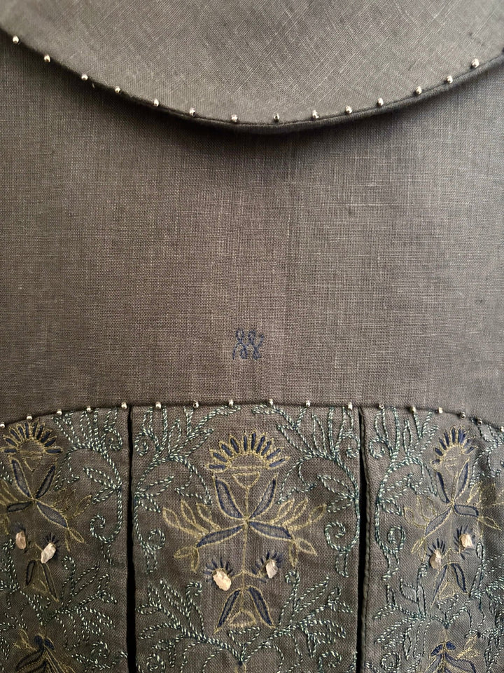 Fringes Jacket - Green by Hemji at White Label Project