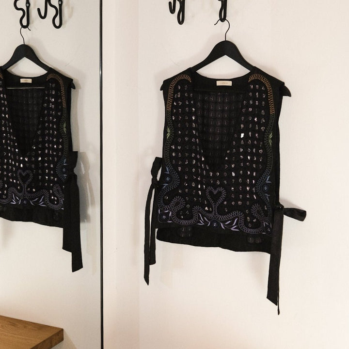 Noir Vest by Hemji at White Label Project