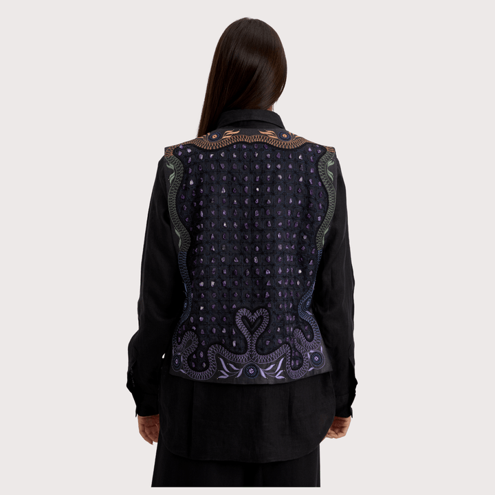 Noir Vest by Hemji at White Label Project
