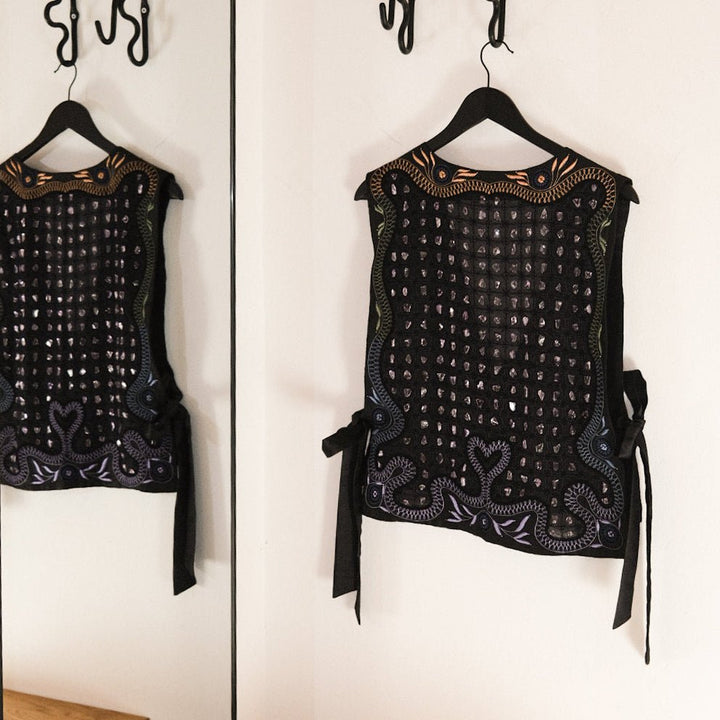 Noir Vest by Hemji at White Label Project