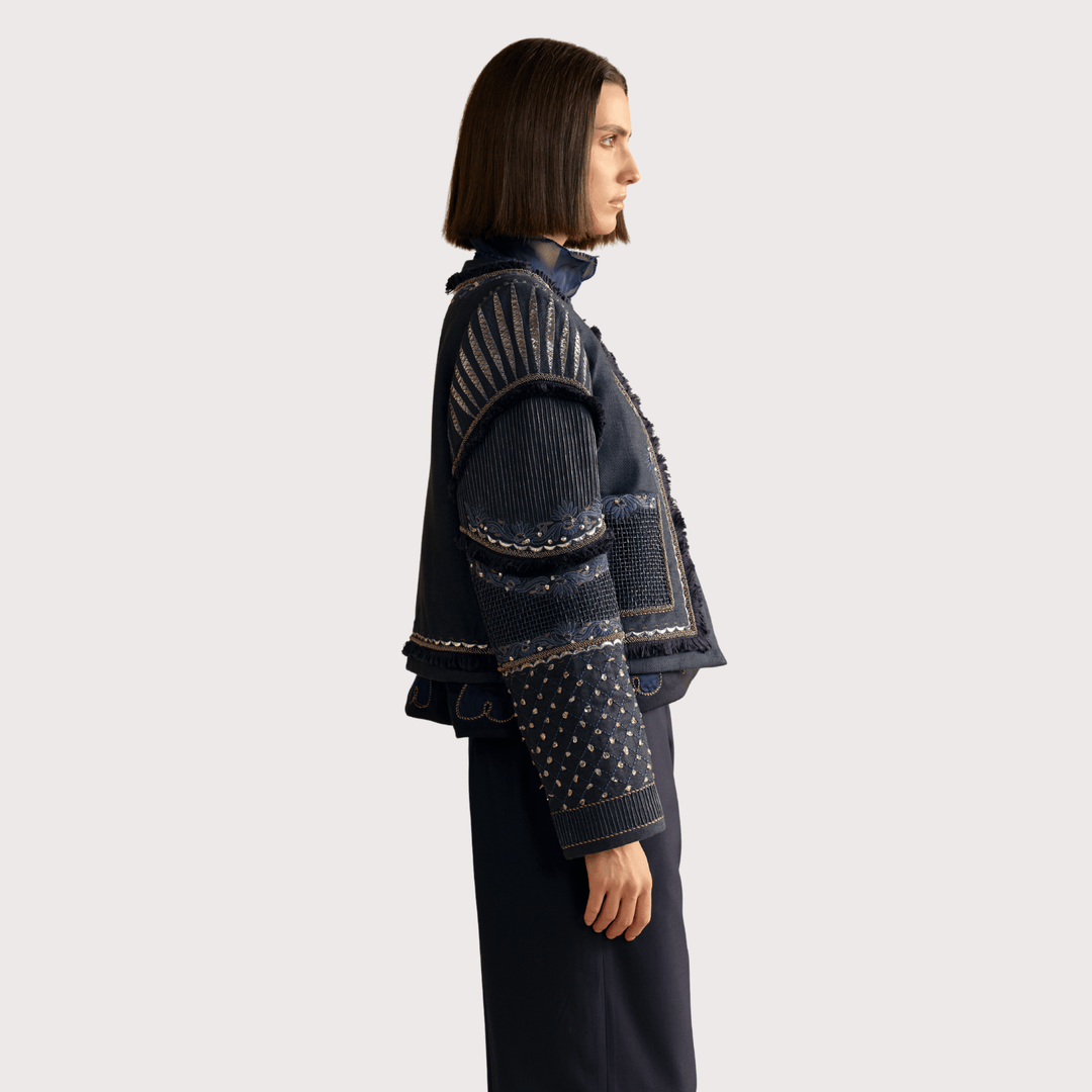 War Jacket - Midnight Blue by Hemji at White Label Project
