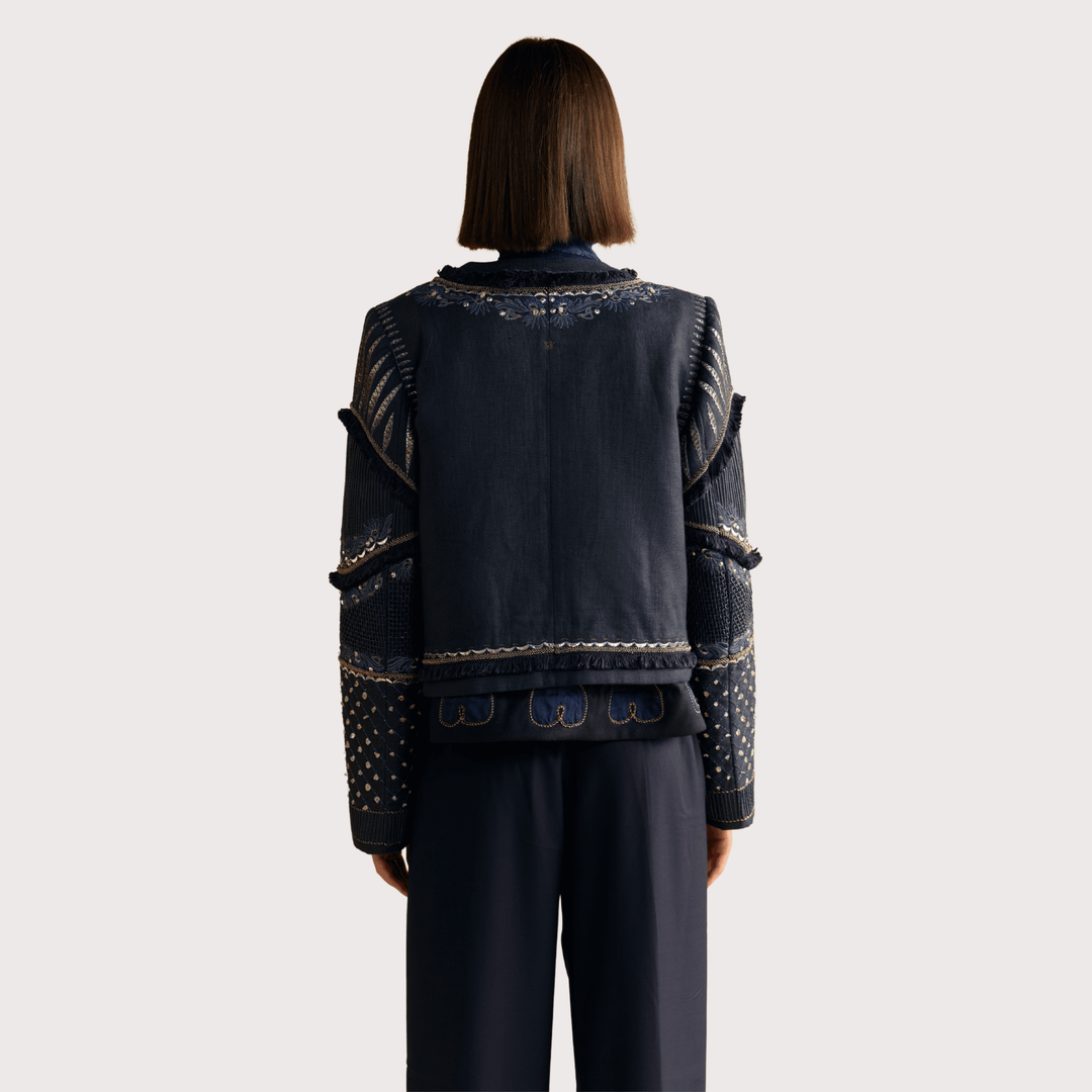 War Jacket - Midnight Blue by Hemji at White Label Project
