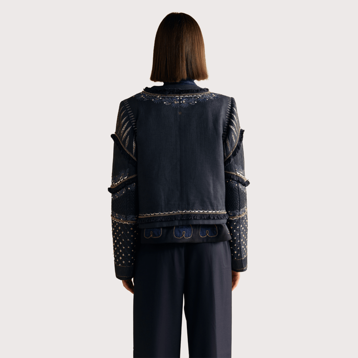 War Jacket - Midnight Blue by Hemji at White Label Project