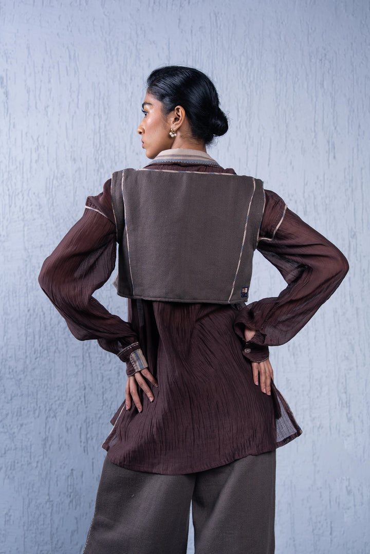 Unquiet Tie-up Blouse