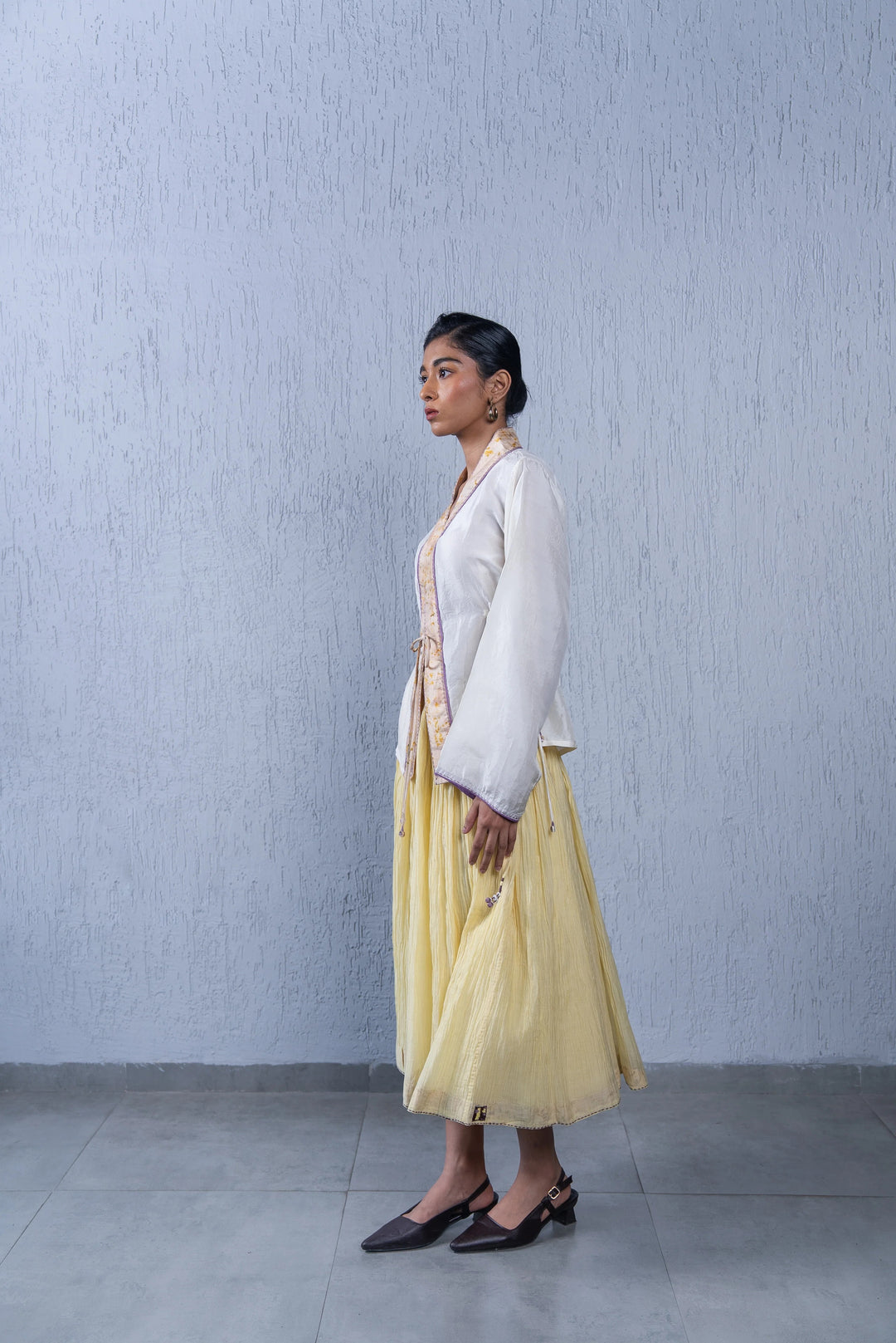 Unquiet Silk Kimono Blouse