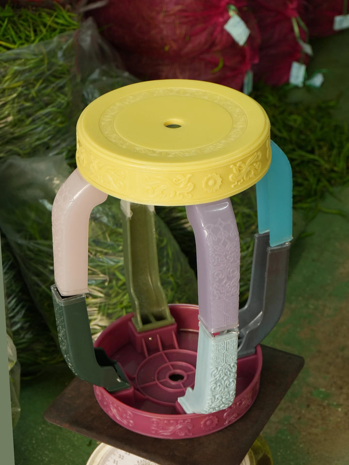 Squat Stool - Lemon