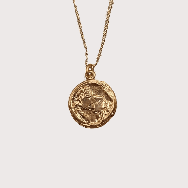 Aries Necklace - Gold by Kiala Kanzi at White Label Project