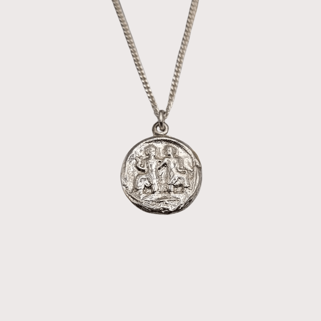 Gemini Necklace - Silver by Kiala Kanzi at White Label Project