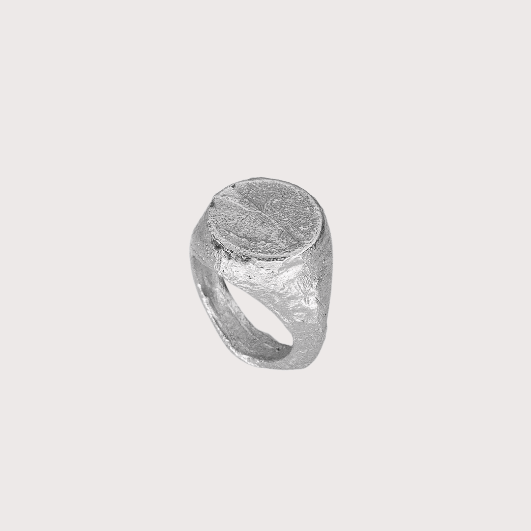 Inner Sun Ring - Silver by Kiala Kanzi at White Label Project
