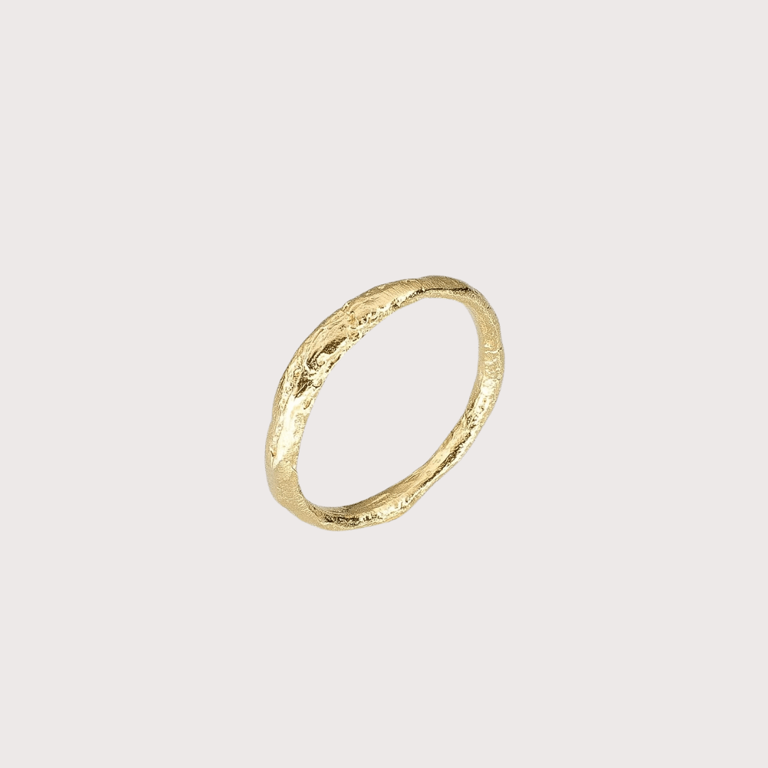 One Makes Two Ring - Gold by Kiala Kanzi at White Label Project