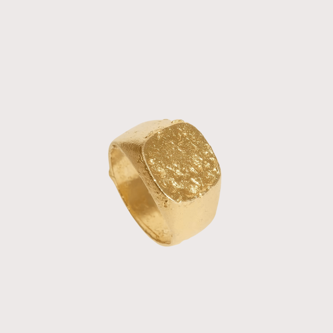 Orphan Moon Ring - Gold by Kiala Kanzi at White Label Project