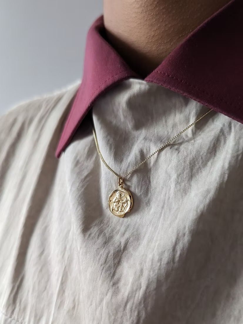 Sagittarius Necklace - Gold by Kiala Kanzi at White Label Project