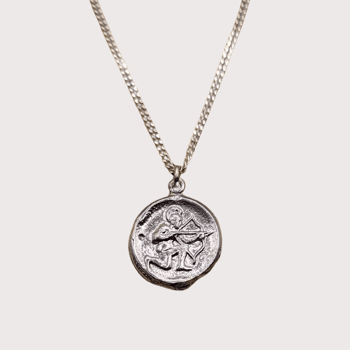 Sagittarius Necklace - Silver by Kiala Kanzi at White Label Project