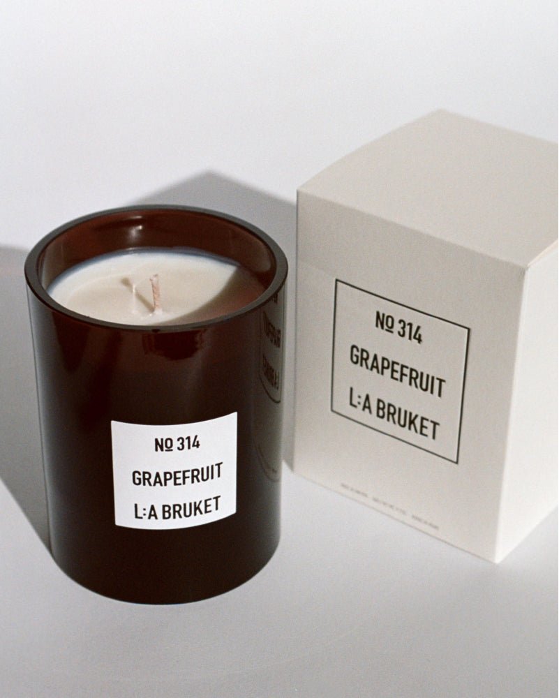 Grapefruit Candle by La Bruket at White Label Project